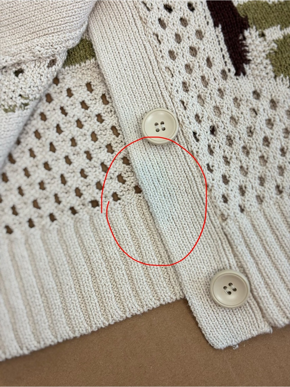 Anthropologie Open Stitch Cardigan - Picture 5 of 16